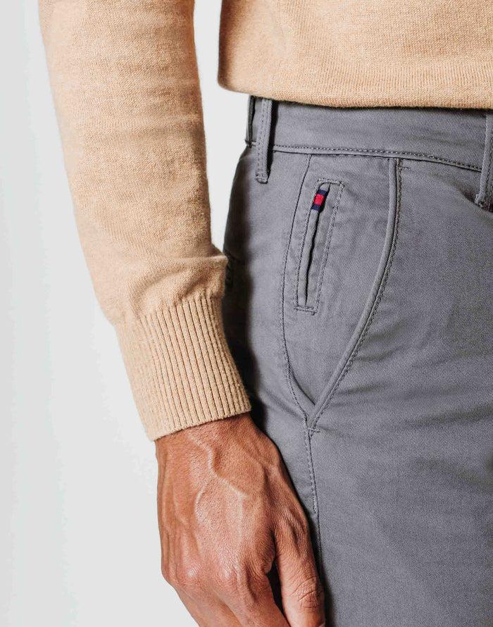 Izac Chino Fashion Gris Moyen