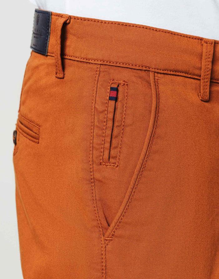 Izac Chino Fashion Orange Brûlé