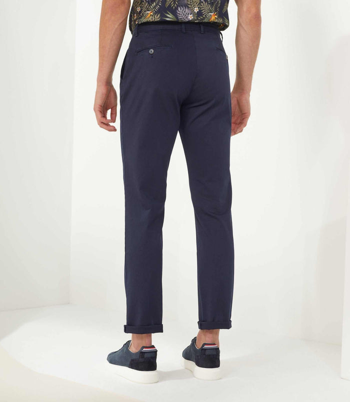 Izac Chino Micromotif Marine "Berline"