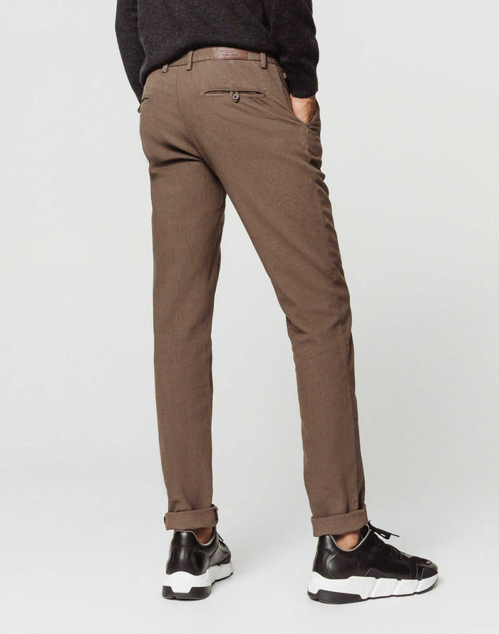 Izac Chino Slim Beige Foncé
