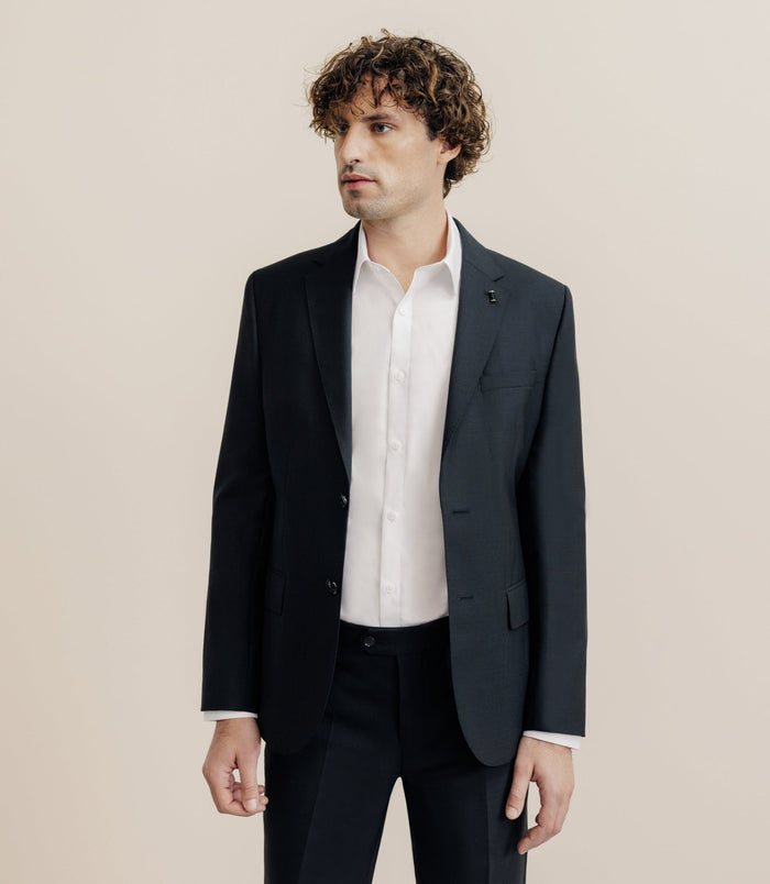 izac Costume 100% laine noir