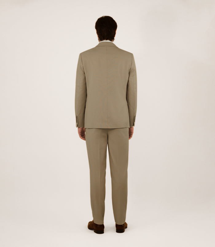 Izac Costume 2 Boutons Beige