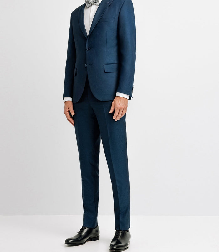 izac Costume 2 boutons bleu