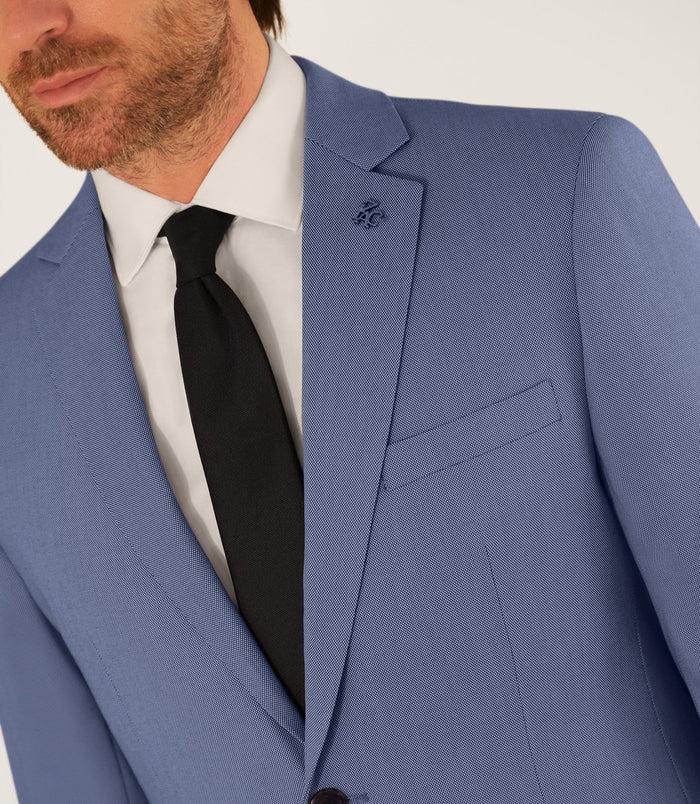 Izac Costume 2 Boutons Bleu Ciel