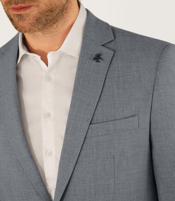 Izac Costume 2 Boutons Bleu Ciel