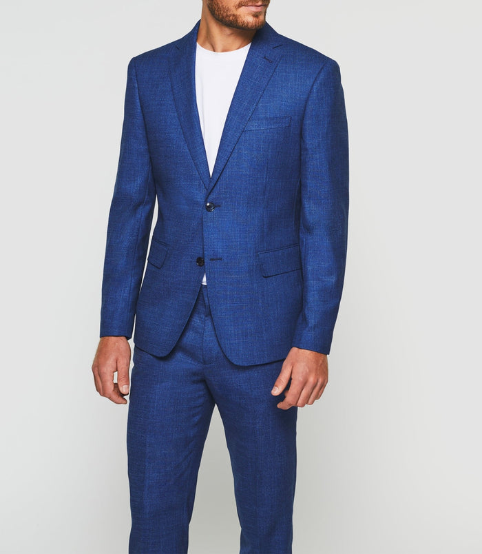 Izac Costume 2 Boutons Bleu-indigo "Fetiche"