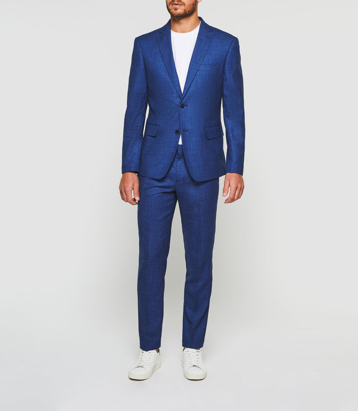 izac Costume 2 boutons bleu-indigo "Fetiche"