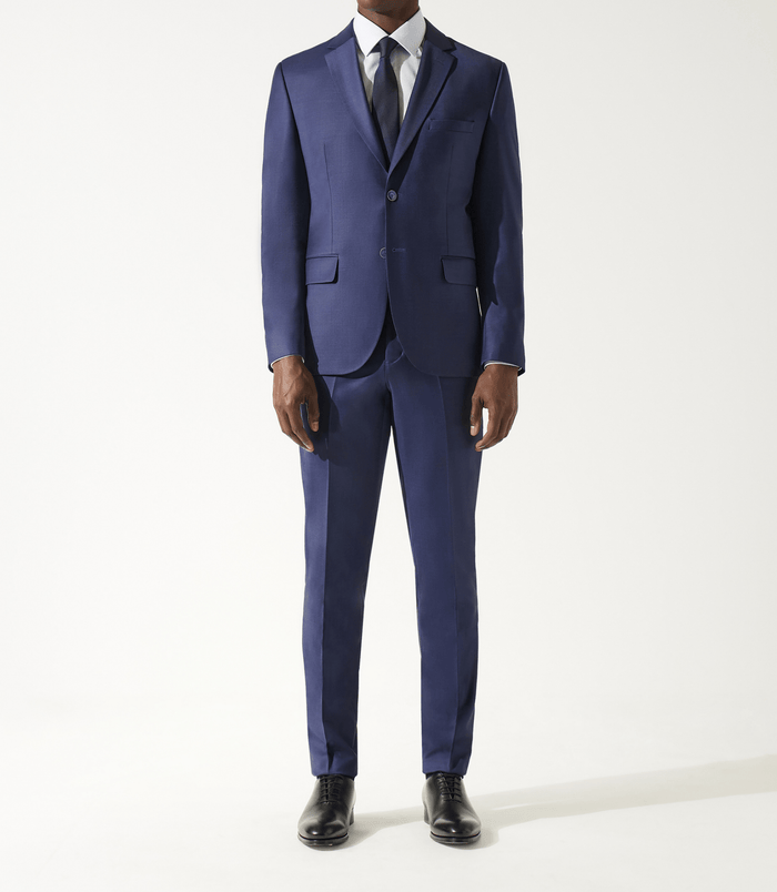 izac Costume 2 boutons bleu marine