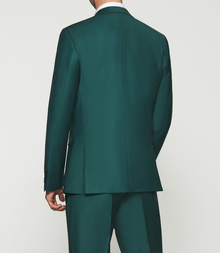 Izac Costume 2 Boutons En Laine Vert FAVORI