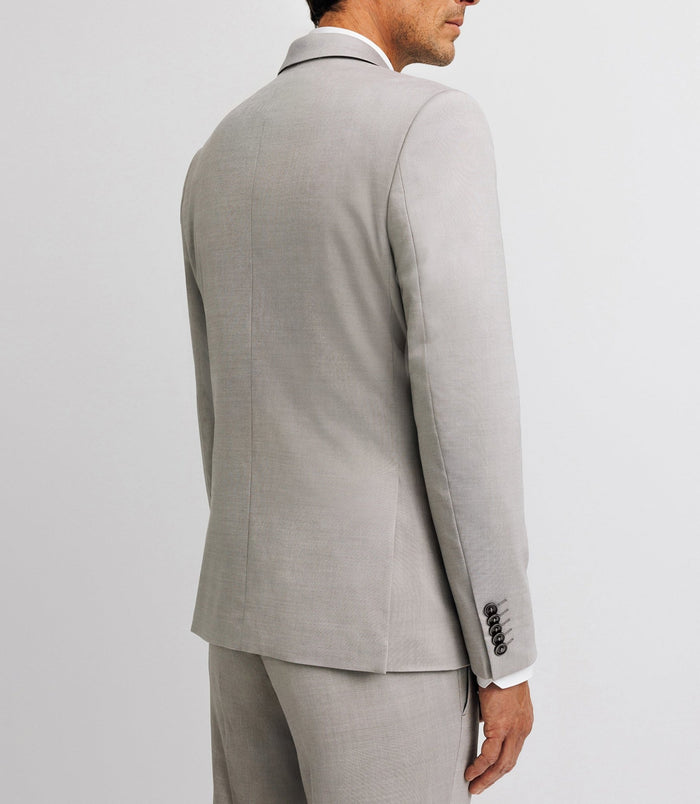 Izac Costume 2 Boutons Gris Clair