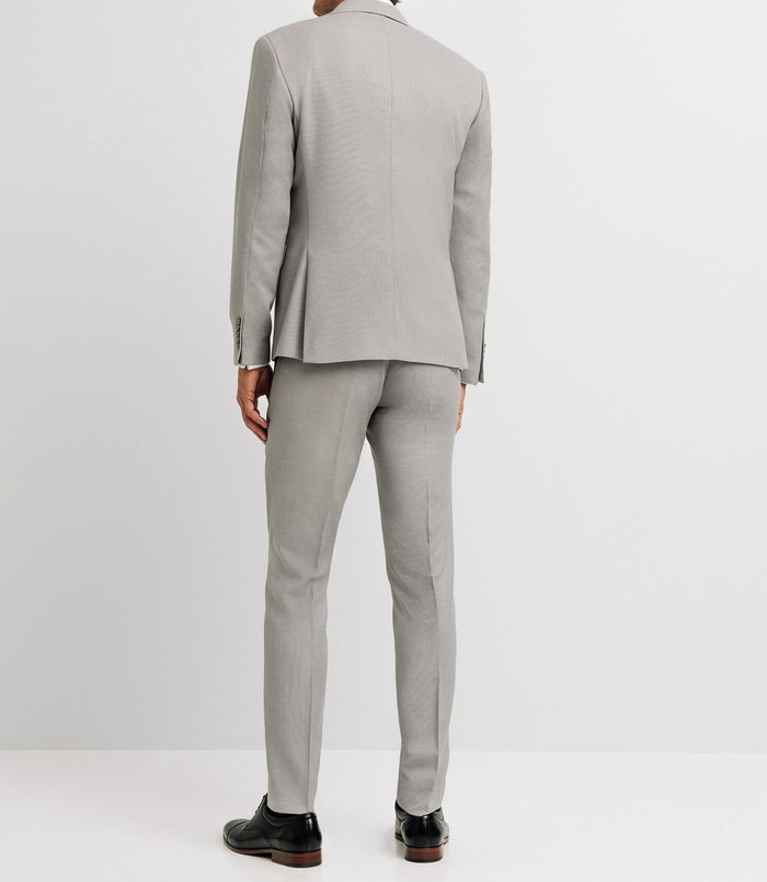 Izac Costume 2 Boutons Gris Clair