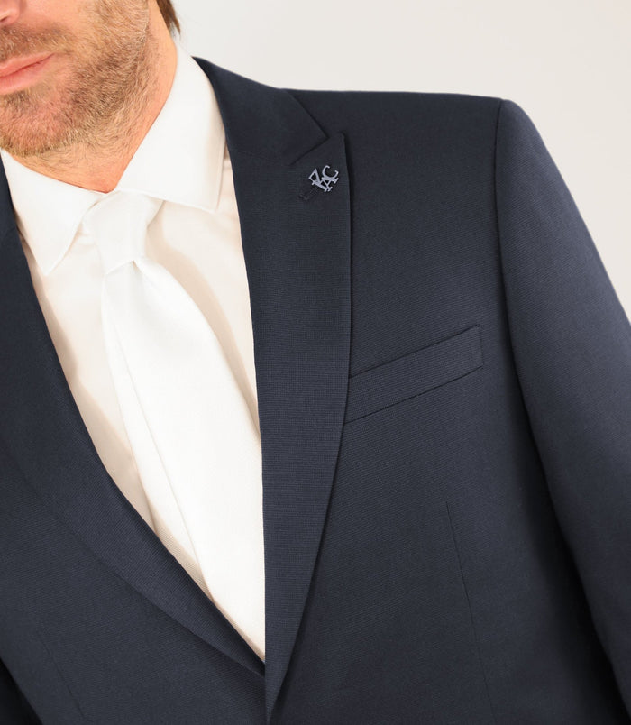 Izac Costume 2 Boutons Marine