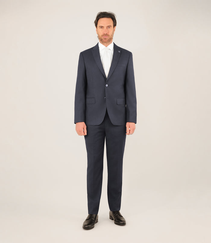 izac Costume 2 boutons marine