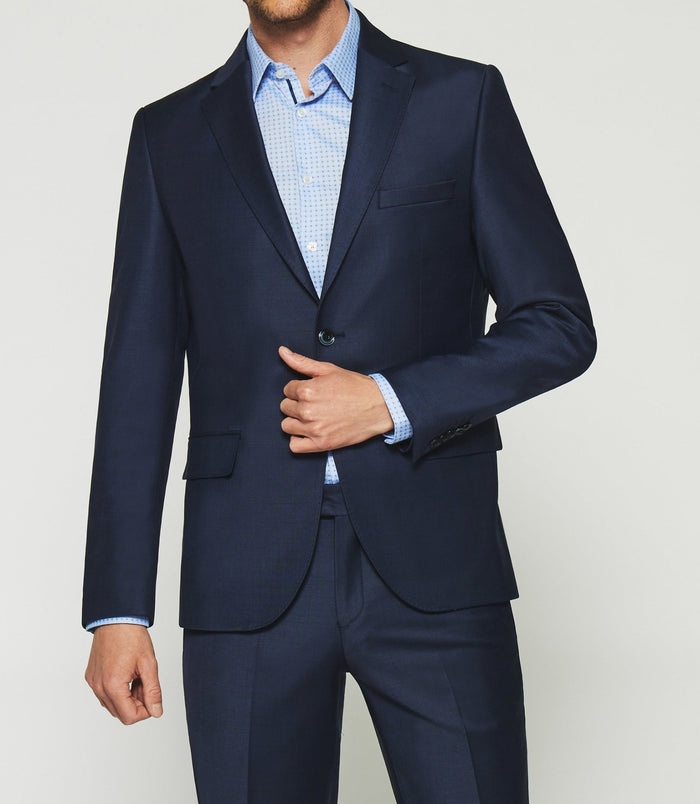 izac Costume 2 boutons marine