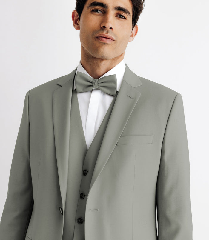 Izac Costume 2 Boutons Vert Clair