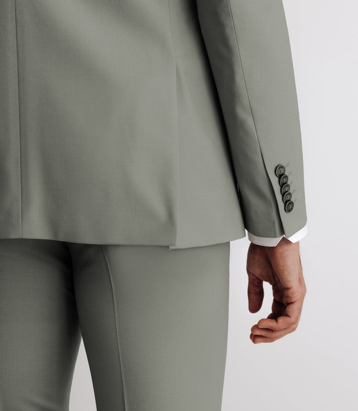 Izac Costume 2 Boutons Vert Clair