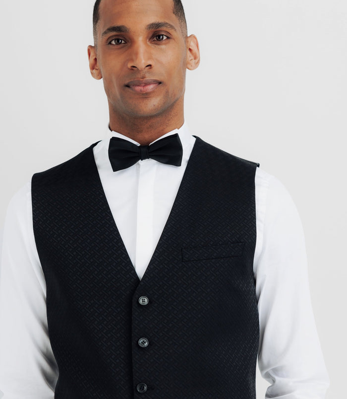 Izac Costume 3 Pièces Noir