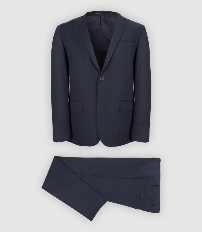 izac Costume avec 2 boutons marine