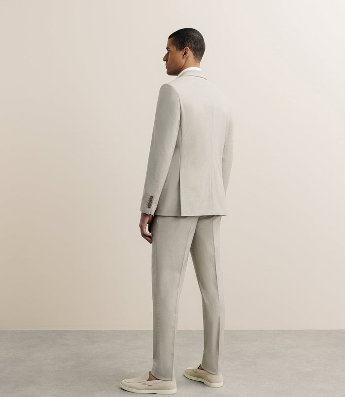Izac Costume Avec Poches Beige