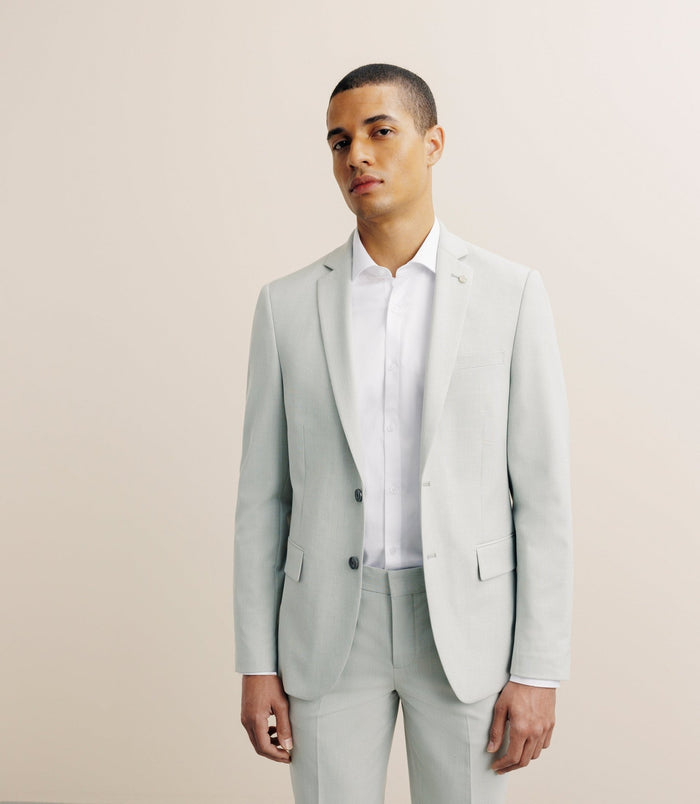 izac Costume avec poches vert clair