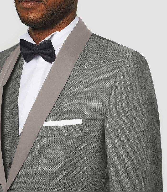 Izac Costume Cérémonie Gris Clair "Fougue"