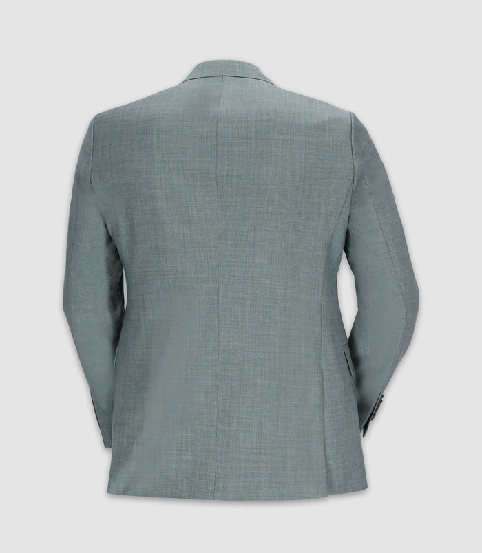 Izac Costume Croisé Kaki Clair