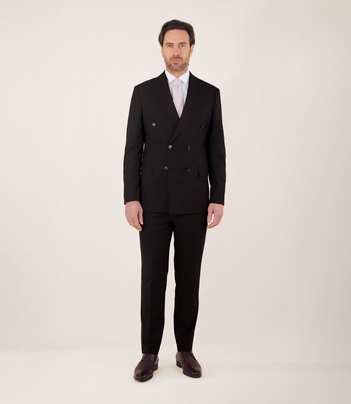 izac Costume croisé noir