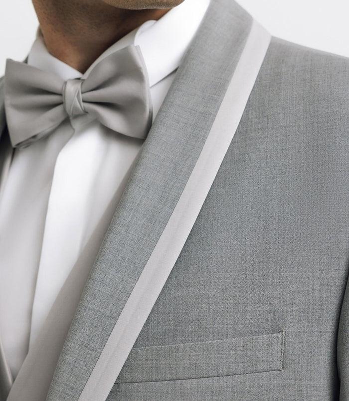 Izac Costume De Cérémonie Gris Clair