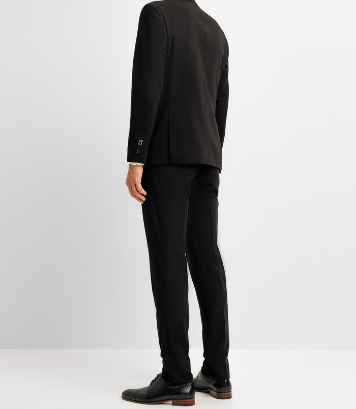 Izac Costume Lavable 2 Boutons Noir