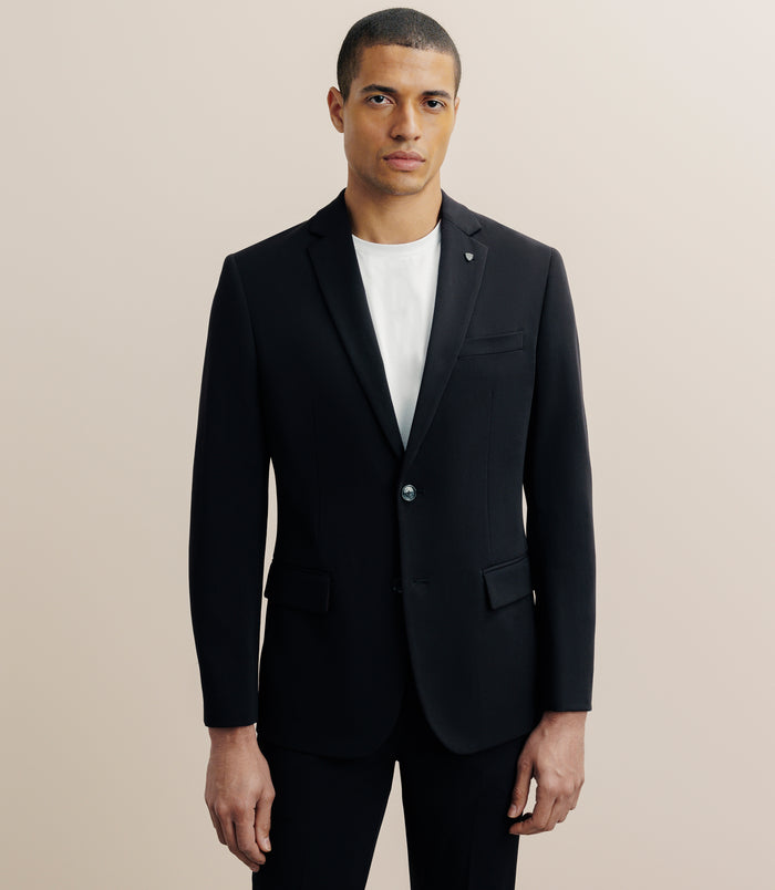 izac Costume lavable 2 boutons noir