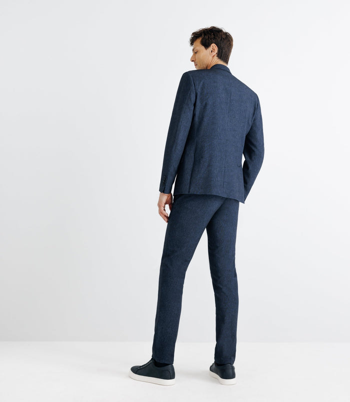 Izac Costume Pliable 2 Boutons Marine