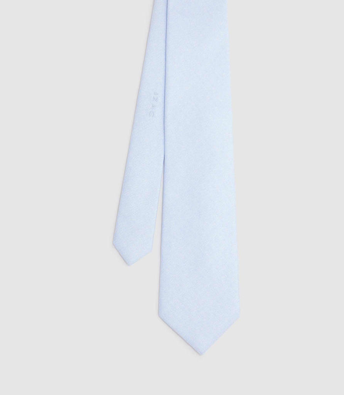 izac Cravate 8cm bleu ciel "Ulster"