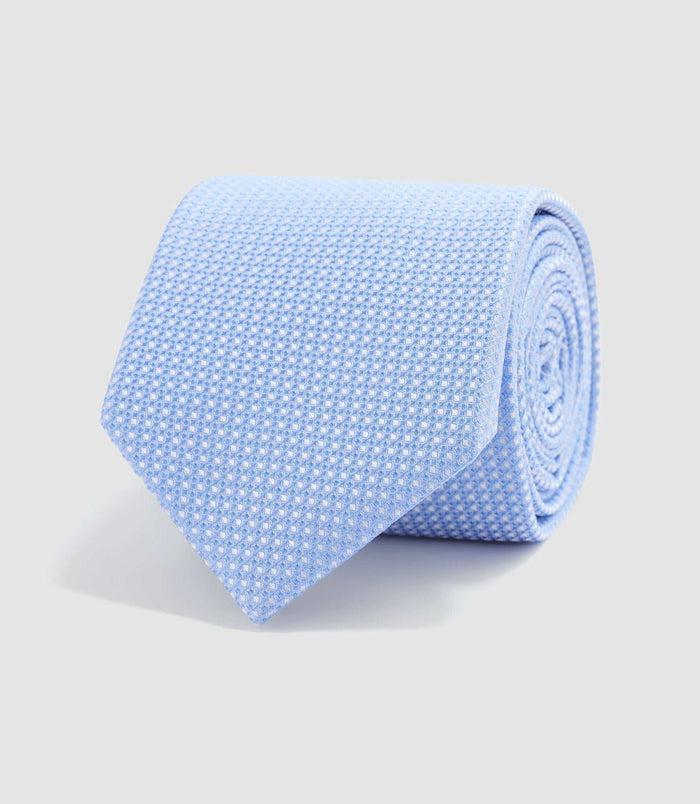 Izac Cravate 8cm Bleu Ciel "Ulysse"