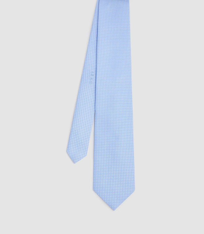Izac Cravate 8cm Bleu Ciel "Ulysse"