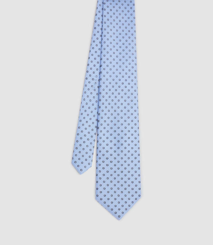 izac Cravate 8cm bleu ciel "Uriell"