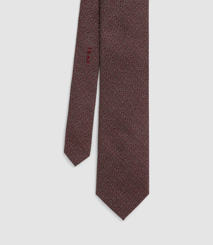 izac Cravate 8cm bordeaux "Juliano"