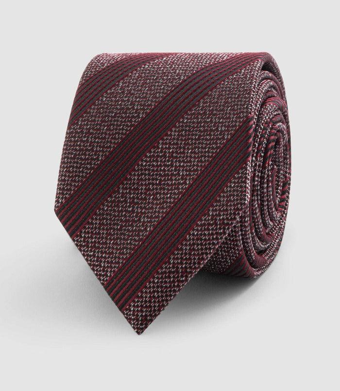 Izac Cravate 8cm Bordeaux "Julien"