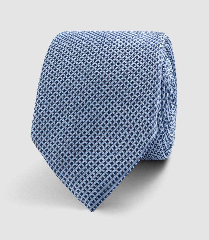 Izac Cravate 8cm Ciel "Jean"