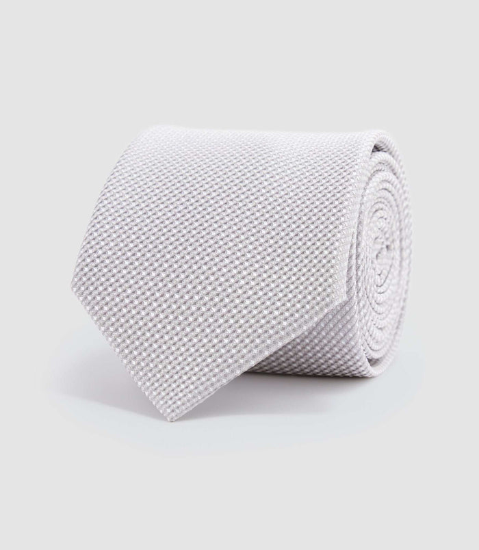 Izac Cravate 8cm Grise "Ulysse"