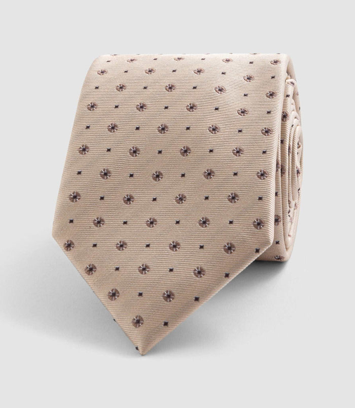 Izac Cravate 8cm Jaune "Jocelin"