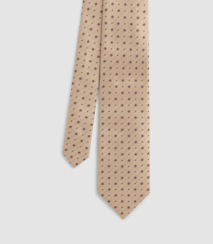 Izac Cravate 8cm Jaune "Jocelin"