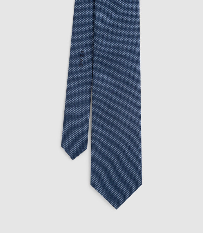 izac Cravate 8cm marine "Jean"