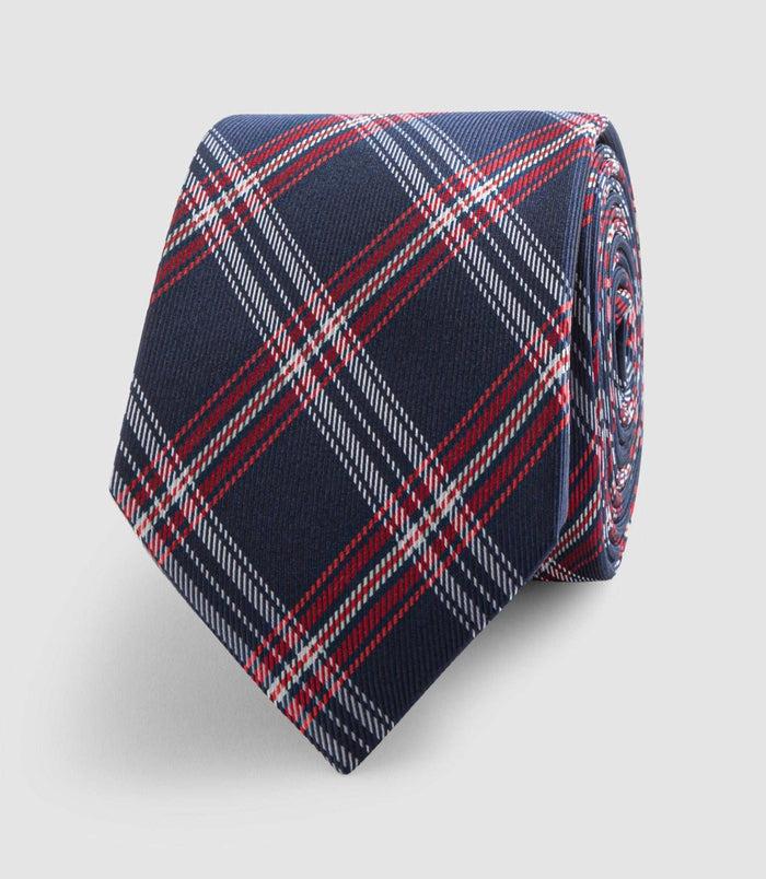 Izac Cravate 8cm Marine "Josh"