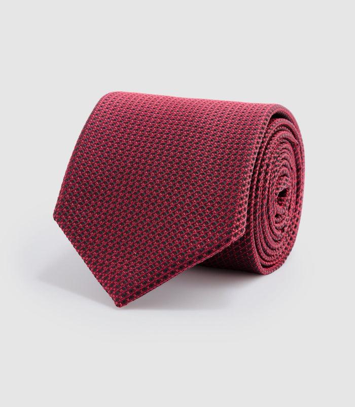 Izac Cravate 8cm Rouge "Ulysse"