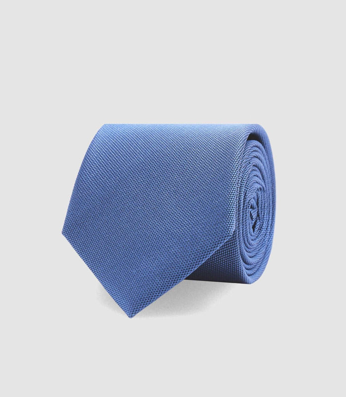 Izac Cravate Basique 7cm Bleu Ciel MARTINE