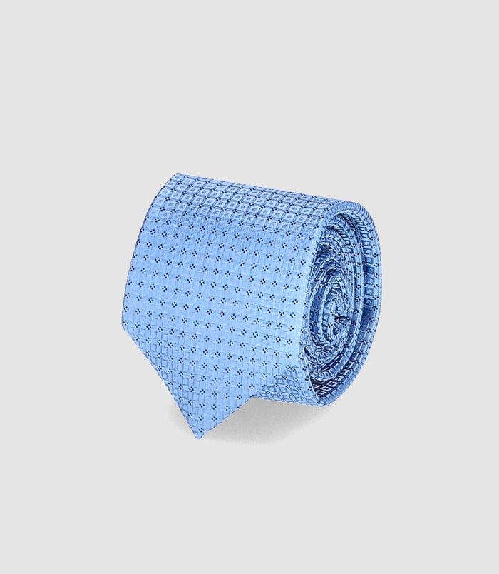 Izac Cravate Basique 7cm Bleu Ciel TEO