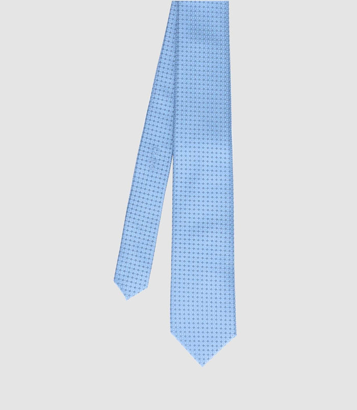 izac Cravate basique 7cm bleu ciel TEO