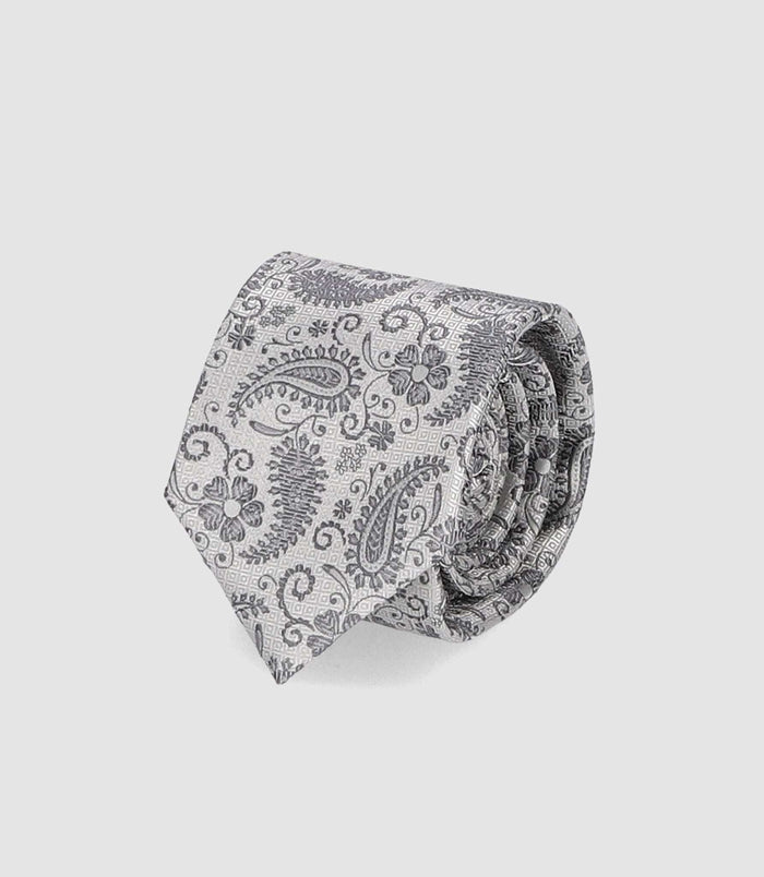 Izac Cravate Basique 7cm Grise THOMAS