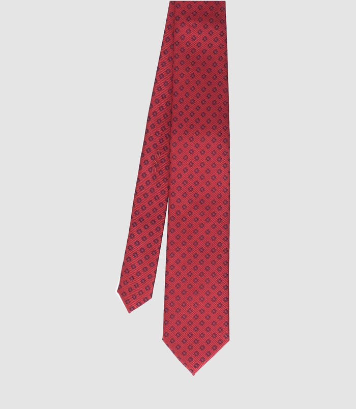 izac Cravate basique 7cm rouge THIBALT