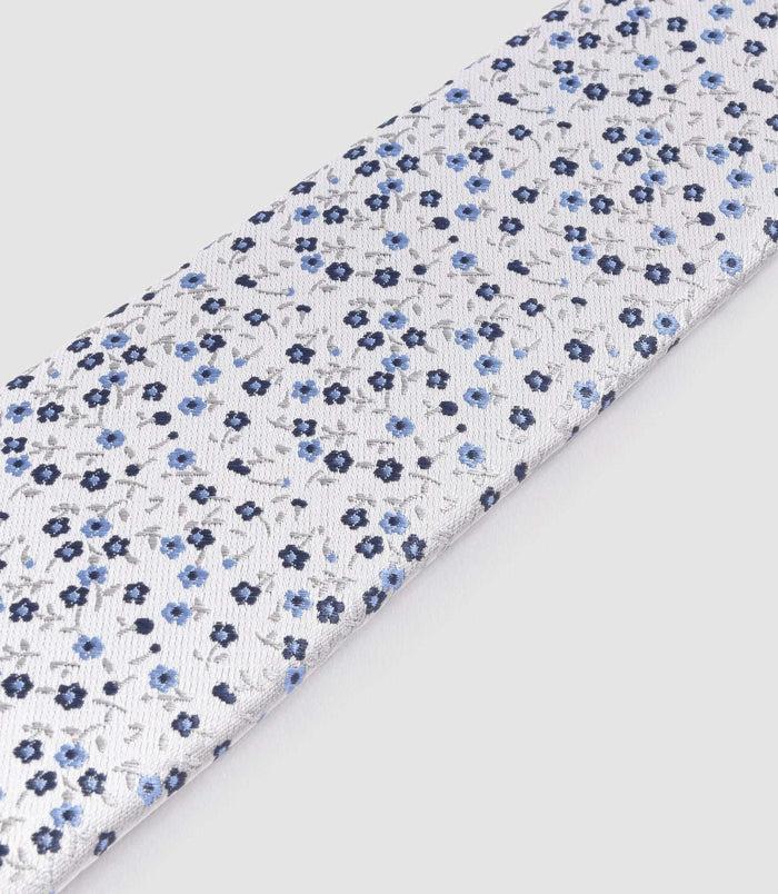 Izac Cravate Classique 7cm Bleuet "Caissy"